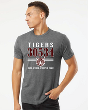 Load image into Gallery viewer, Unisex Next Level 30534 Once A Tiger 3 Color Heather Gray