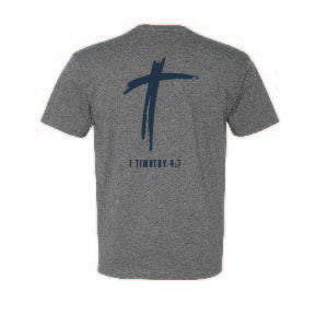 Train Thyself Dark Gray Soft Cotton Shirt