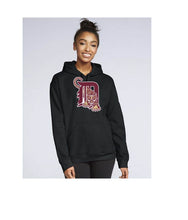 Load image into Gallery viewer, Unisex 3 Color Tiger with the Old English D on the front at Appro. 8.75
