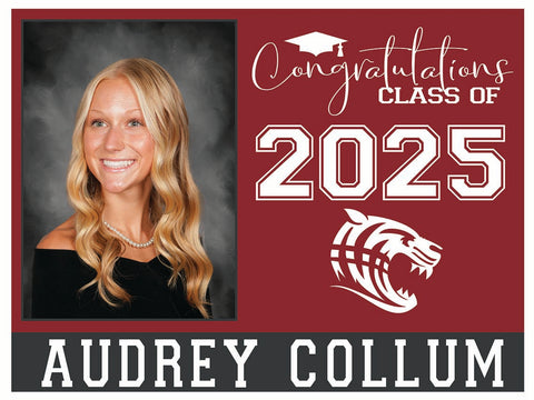 24x18 Double Sided Graduation Yard Sign